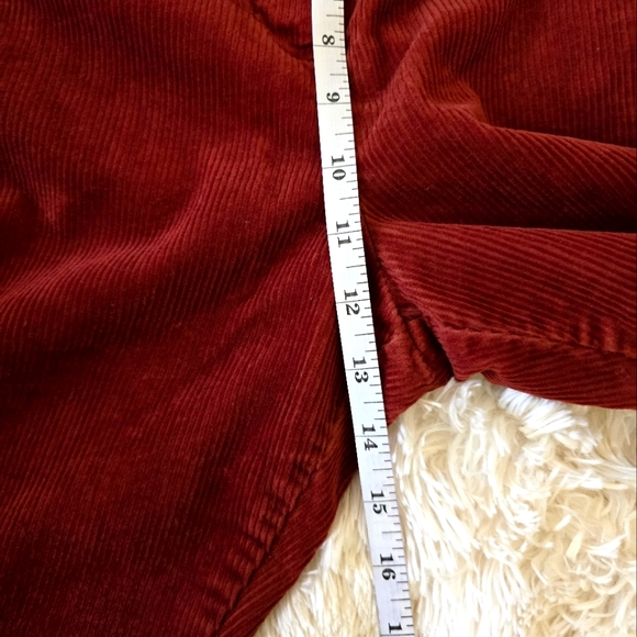 Boden Sienna Brown Cordouroy Flare Pants size 16L - Picture 10 of 16